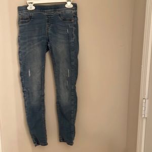 Girls denim leggings from Justice. Size 12